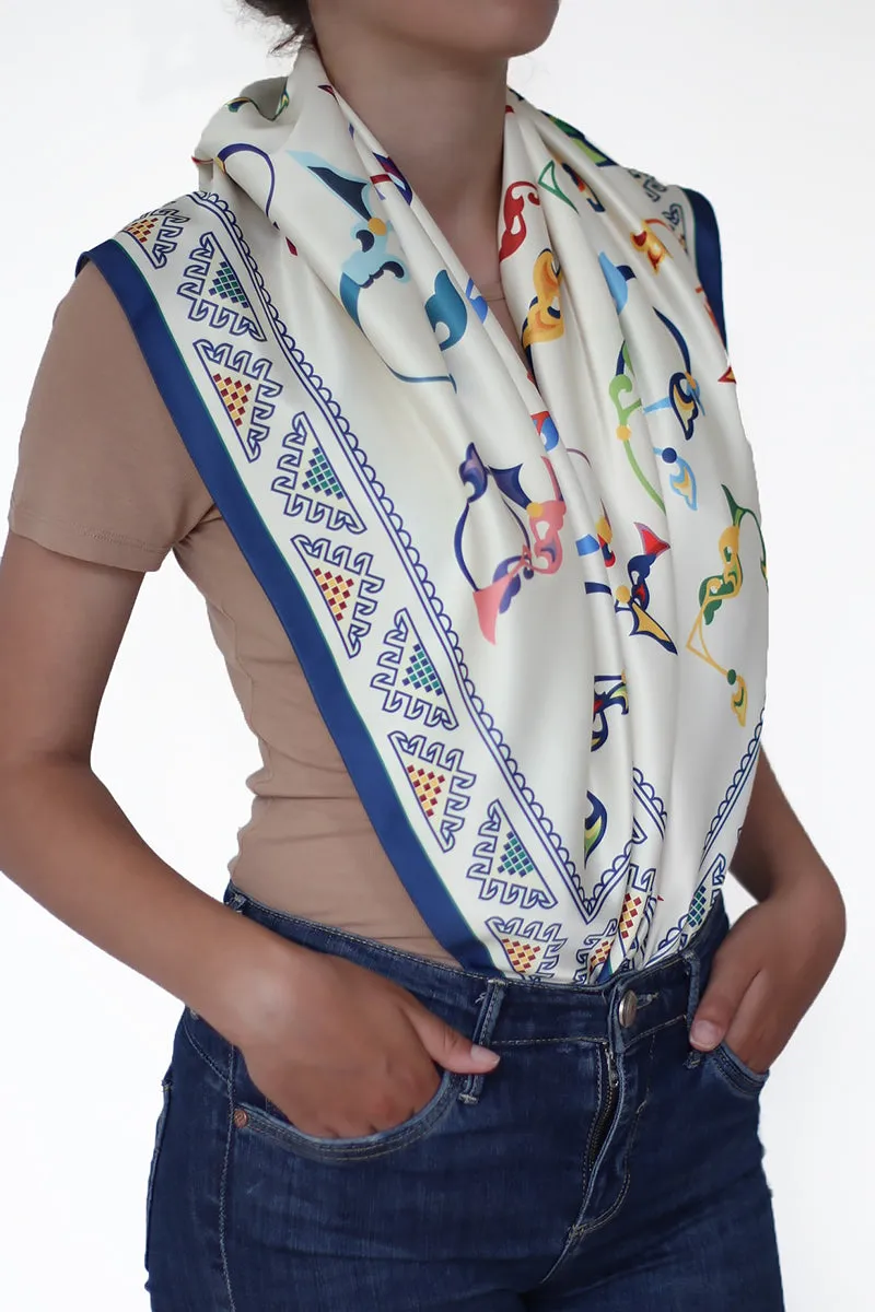 Alphabet Scarf