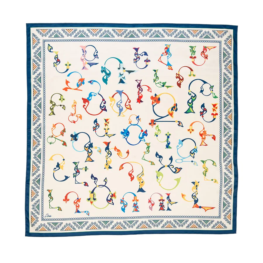 Alphabet Scarf