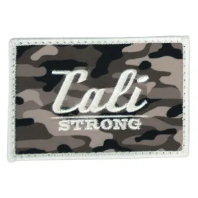 CALI Strong Urban Camo Grey Hook-and-Loop 2x3 2x3 Morale Patch