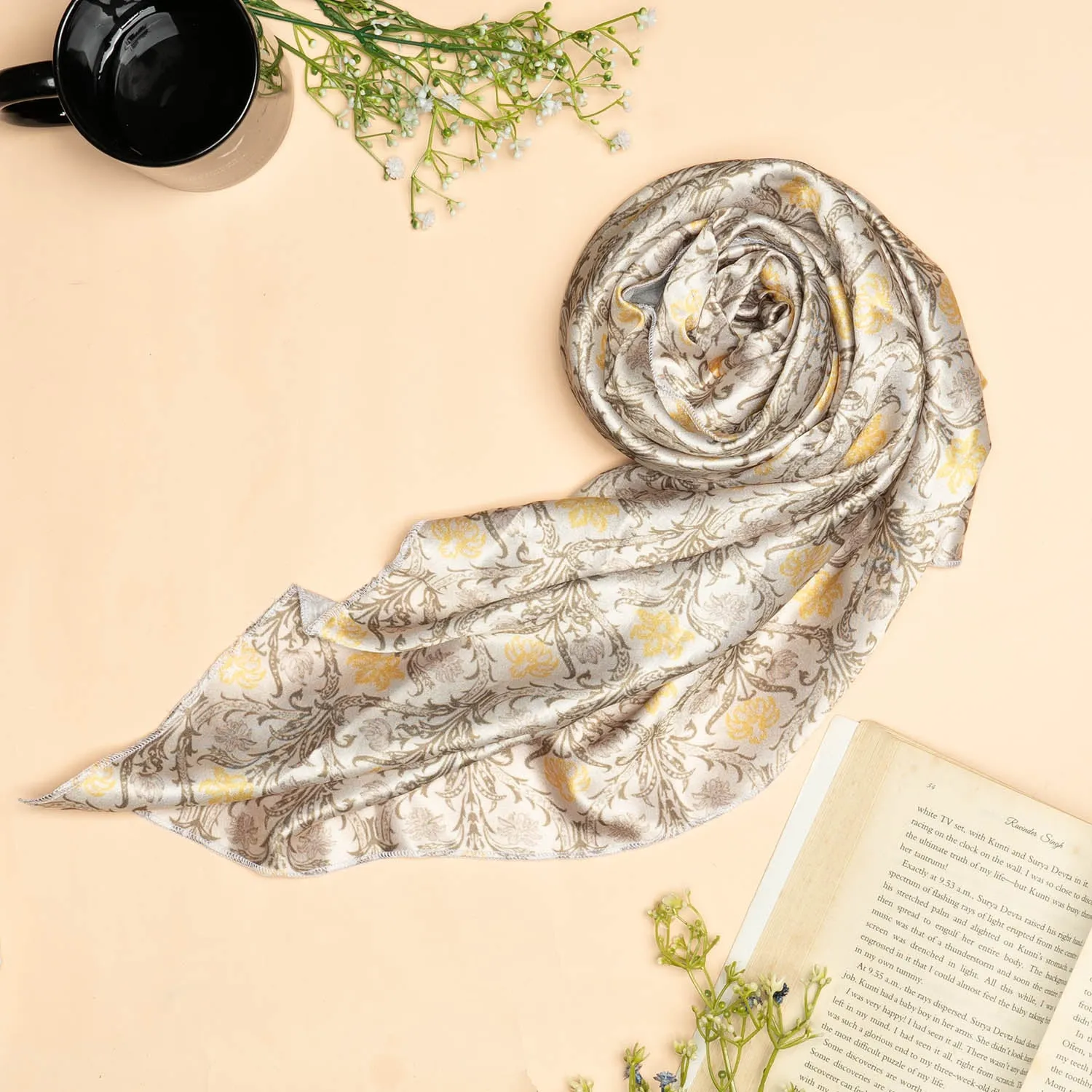 Himachal Damask Square Scarves