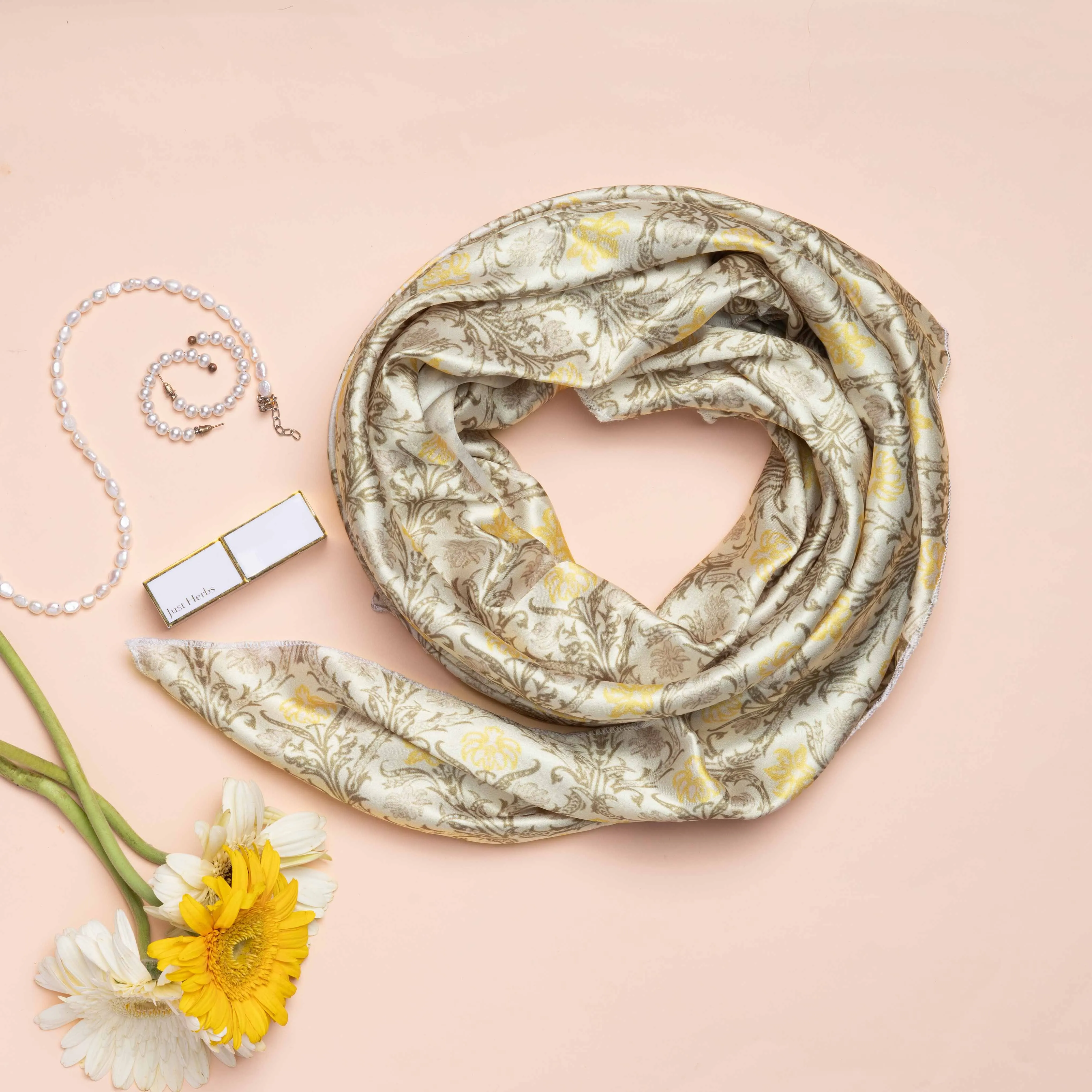 Himachal Damask Square Scarves