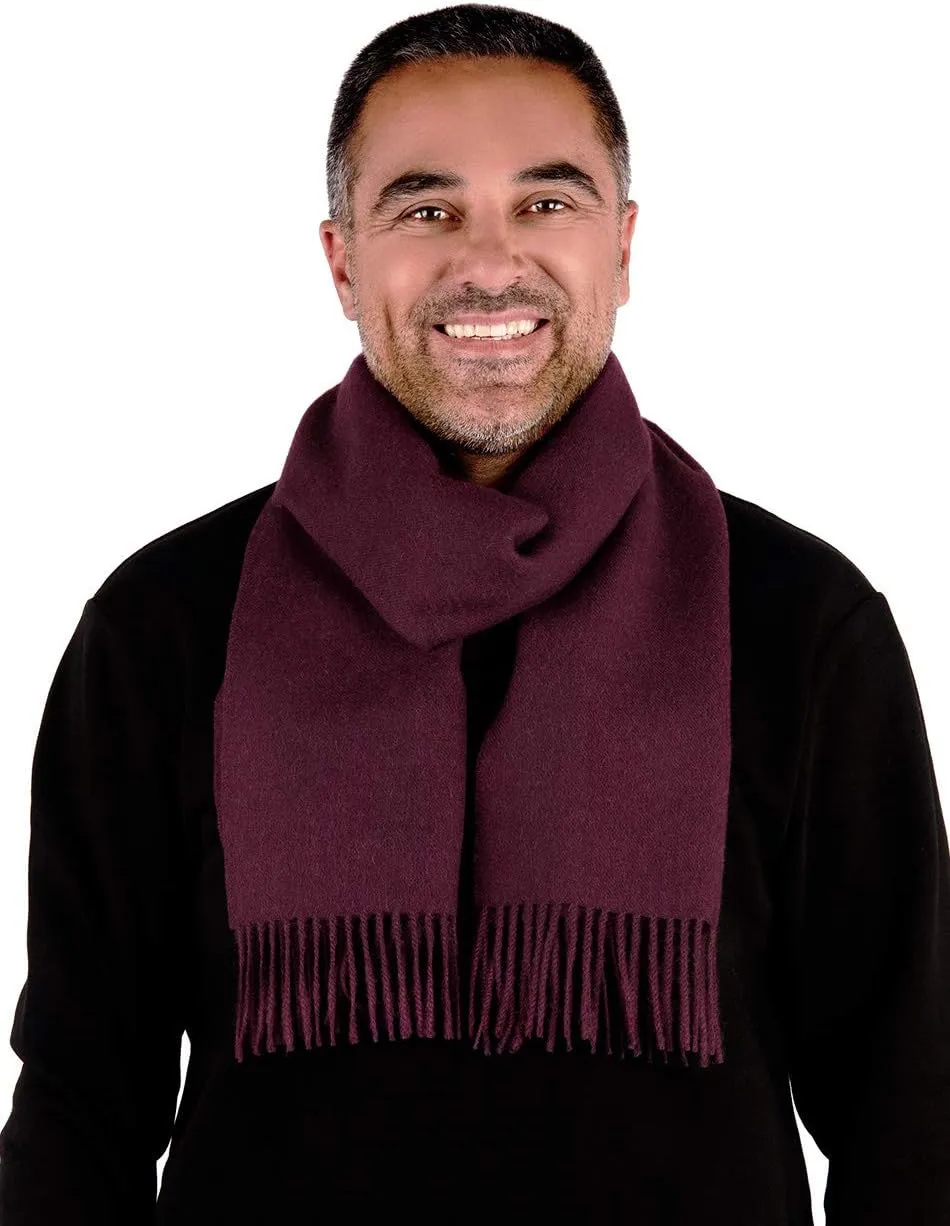 Luxurious 100% Baby Alpaca Scarf - Ultimate Softness - Classics for Men & Women
