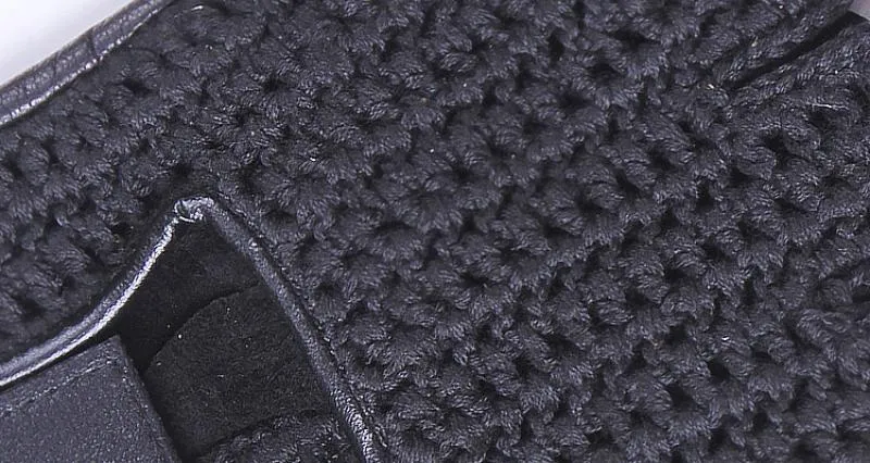 Men's Knitted Breathable Fingerless Gloves