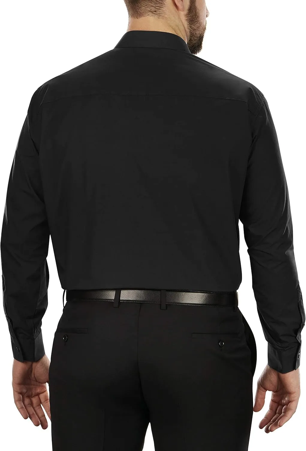 Unlisted by Kenneth Cole Men's Big and Tall Solid Dress Shirt - Amazon Exclusive
