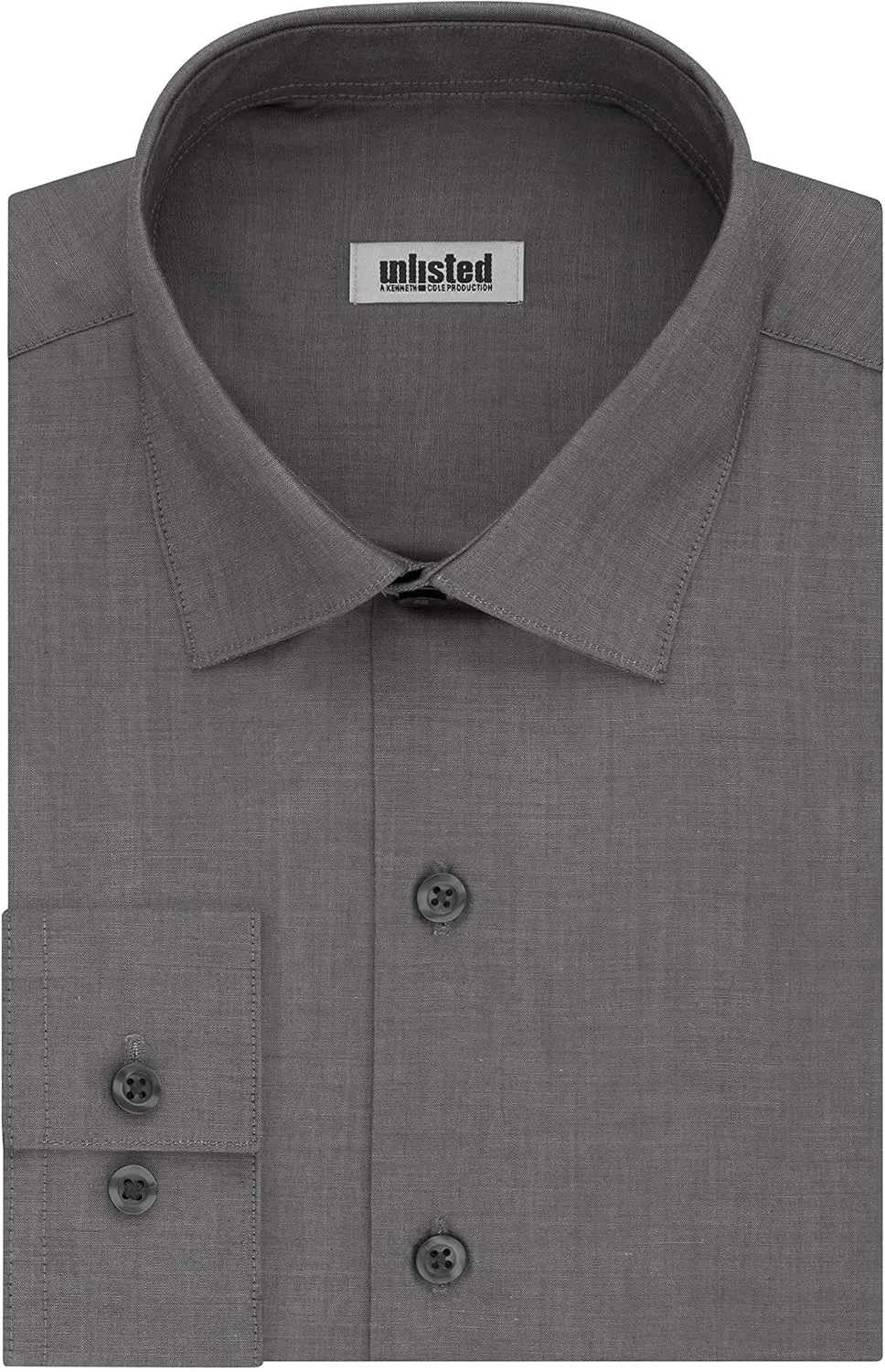 Unlisted by Kenneth Cole Men's Big and Tall Solid Dress Shirt - Amazon Exclusive