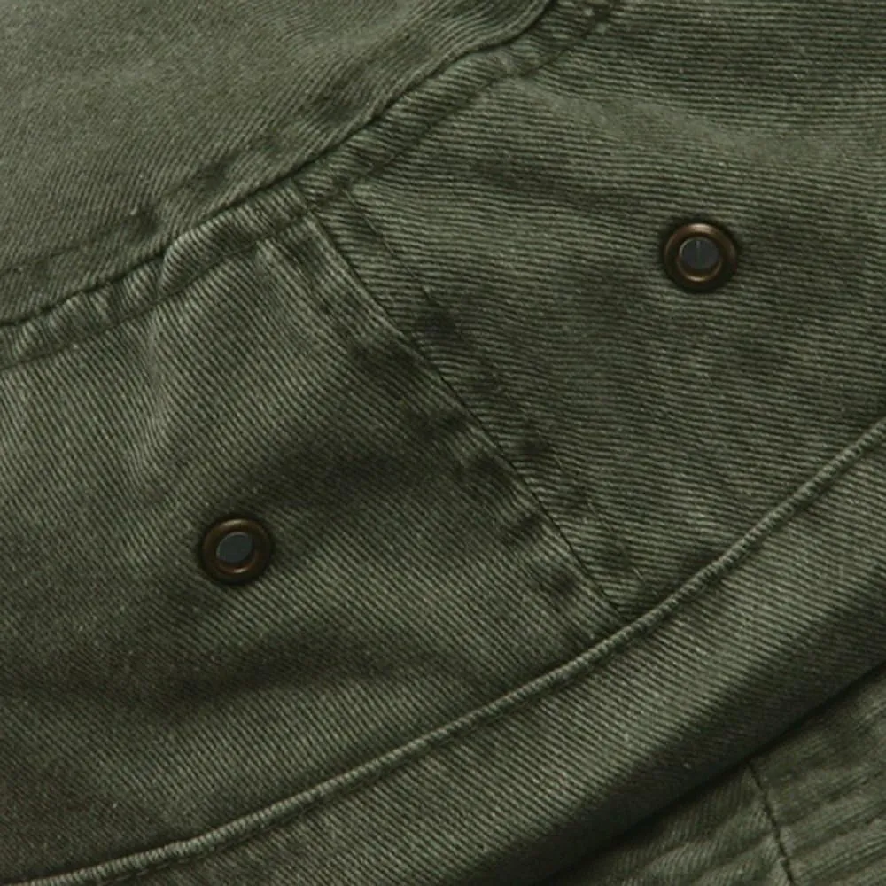 Washed Hats-Olive W12S41E