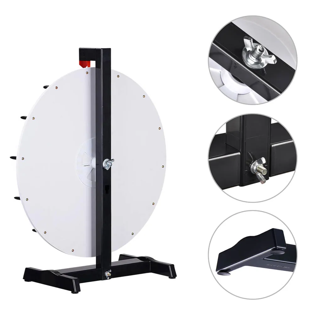 WinSpin Prize Wheel Tabletop Dry Erase Spinning Wheel 18"