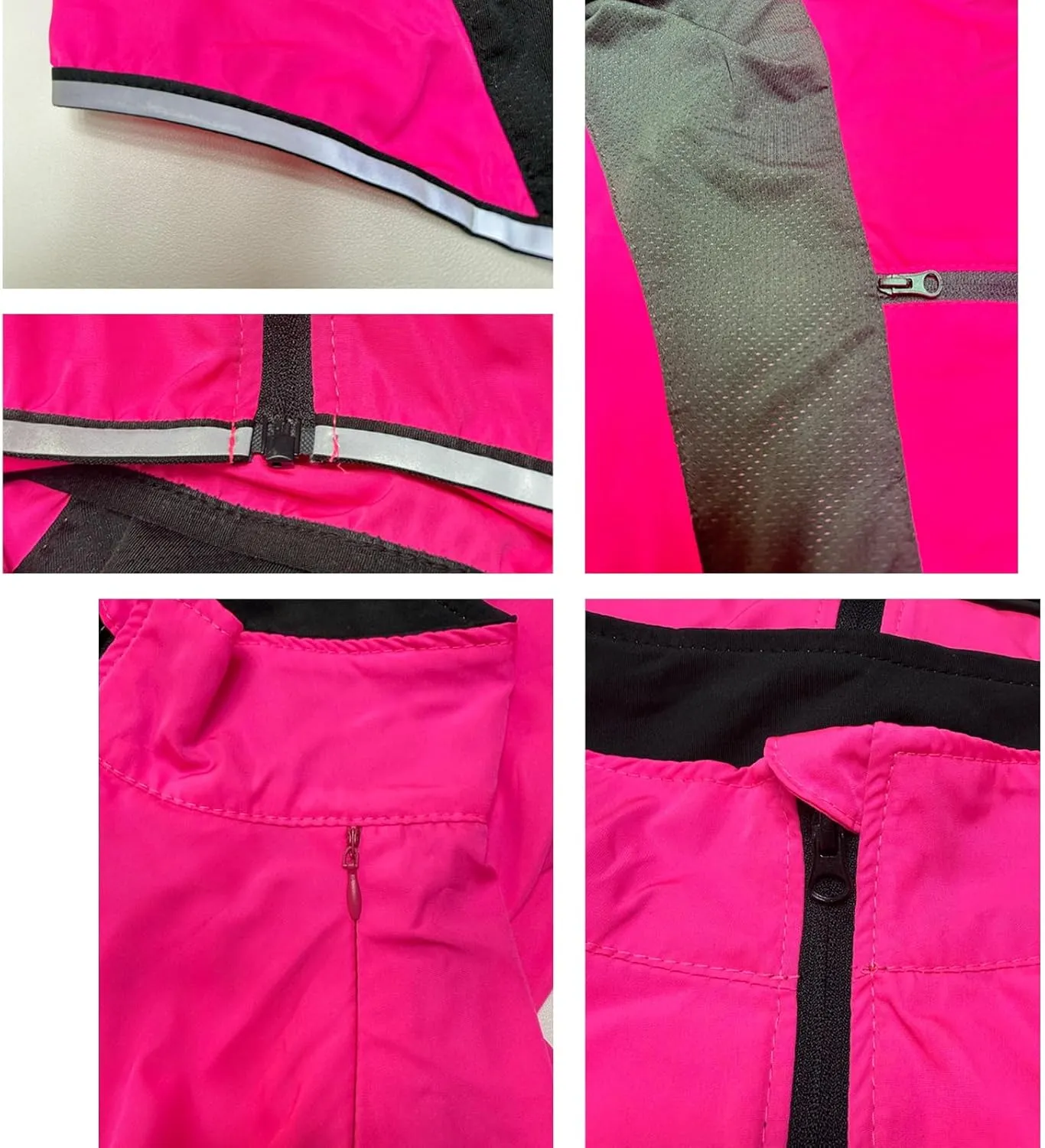 Women's Cycling Vest Packable, Lightweight Breathable Cycling Vest,Pack Of Sun Protection Gloves